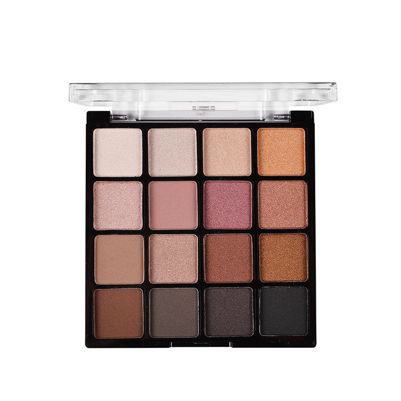 QIAOYAN 16 colors pearlescent eyeshadow palette