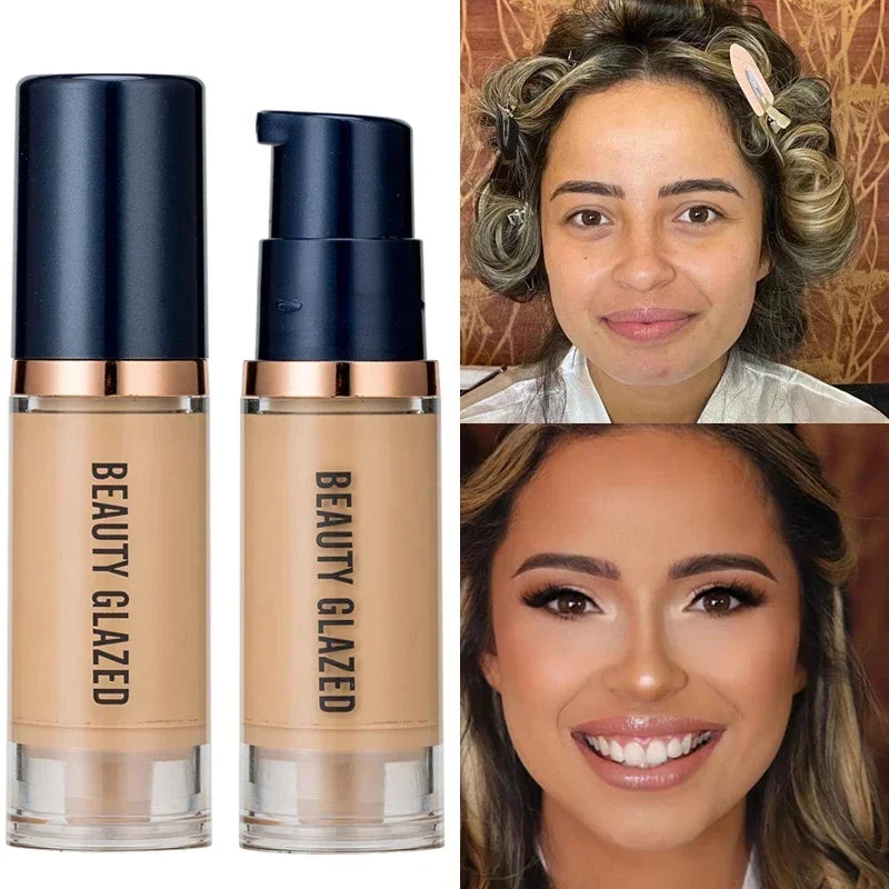 Waterproof Liquid Foundation BB Cream Matte Base Primer Moisturizing Concealer Isolation Contour Face Make Up Cosmetics