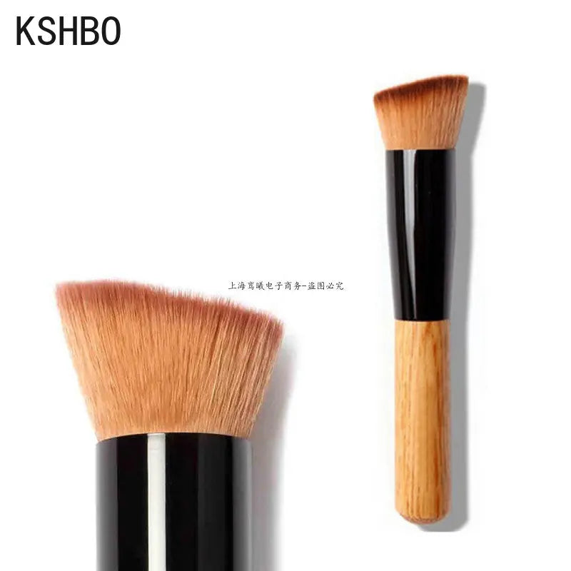 KSHBO New 2022 Makeup Brushes Powder Concealer Blush Liquid Foundation Face Make Up Brush Tools Professional Beauty Cosmetics