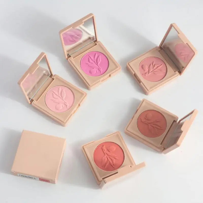 Face Blush Palette Makeup Multi-color Pearl Cheek Blush Powder Matte Brighten Face Makeup
