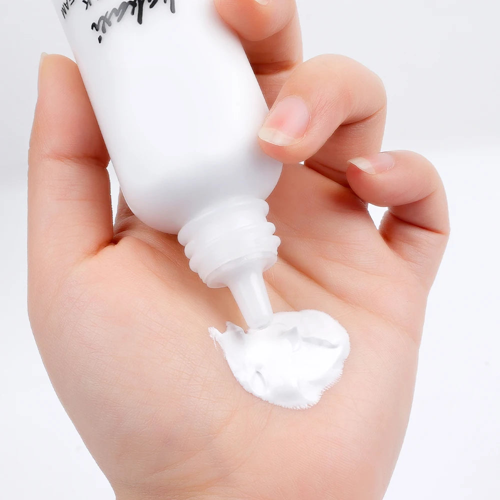 Lazy Facial Liquid Foundation Goat Milk Full Coverage Waterproof Tonal Cream Base Primer Makeup Brightening Korean Cosmetic 50ml