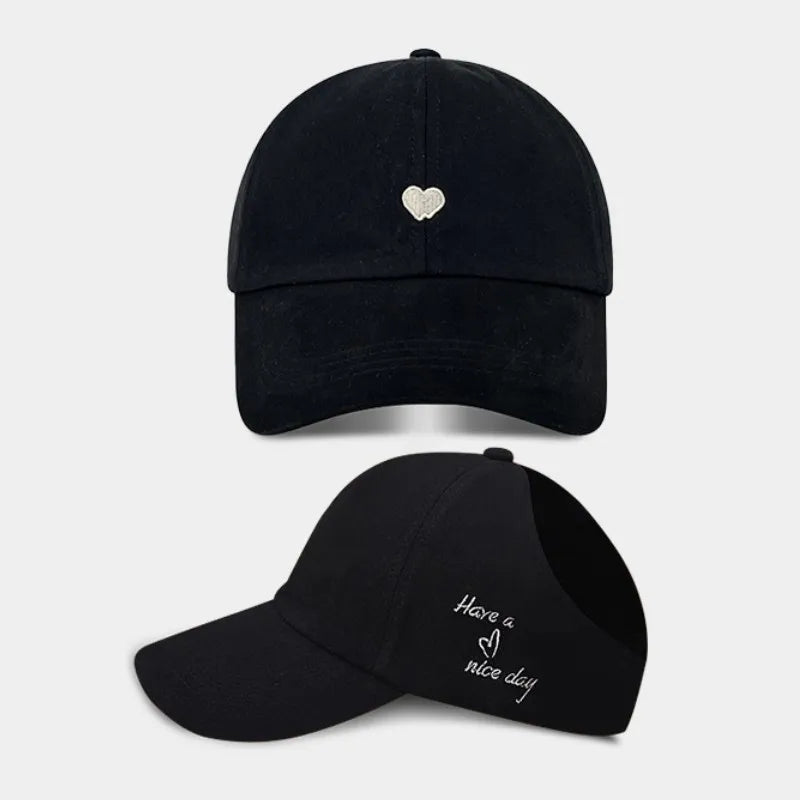 2024 New High Ponytail Baseball Cap For Women Girls Summer Sports Cap Fashion Casual Embroidery Sun Visor Hat With Ponytail Hole