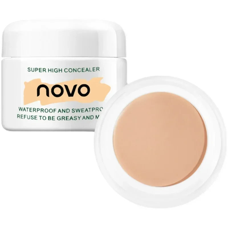 Concealer Facial Acne Marks Dark Circles Tattoos Powerful Professional Full Coverage Flawless Makeup Texture Foundation