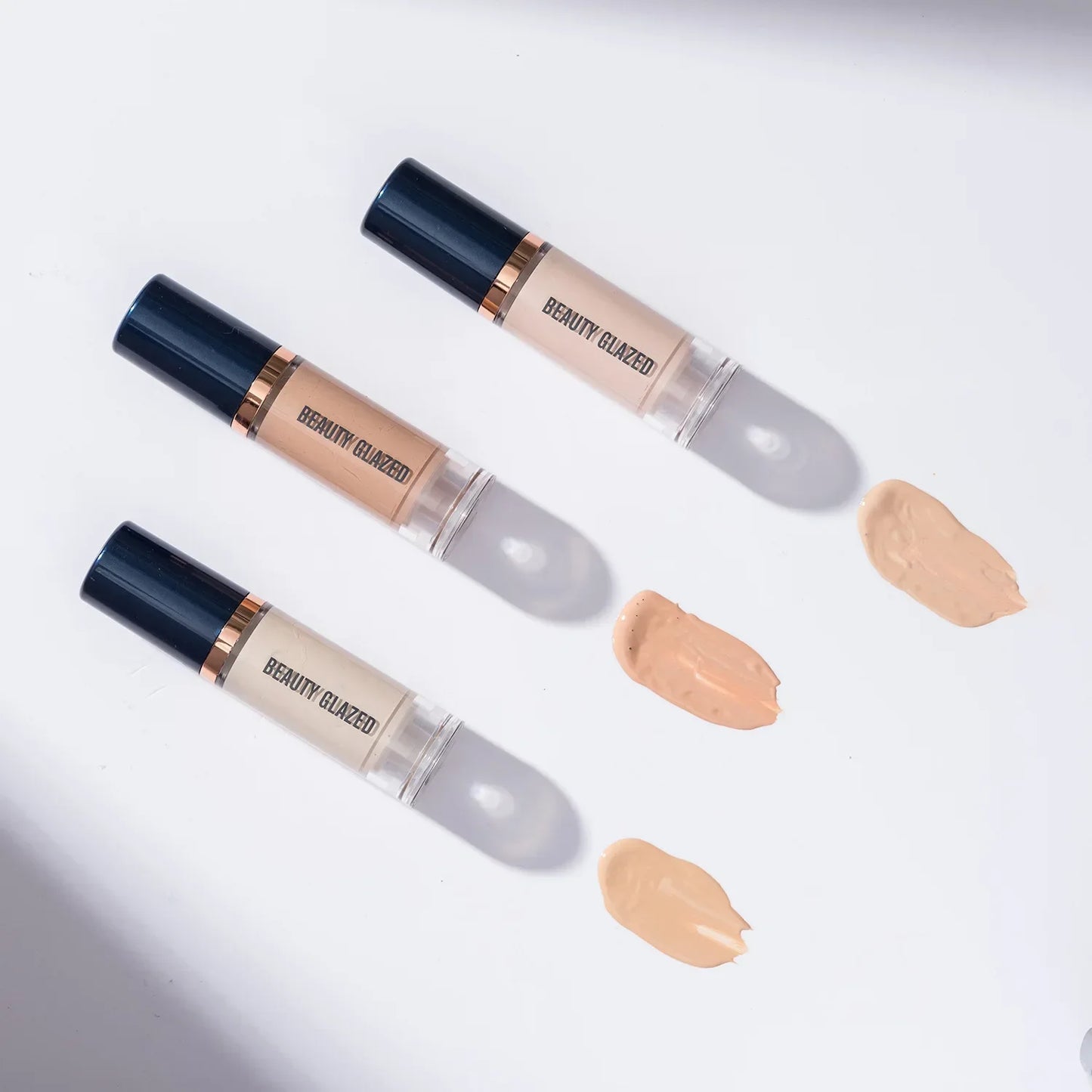 Liquid Foundation Cream Face Full Coverage Concealer Waterproof Contour Makeup Base Matte Oil-Control Whitening Cosmet