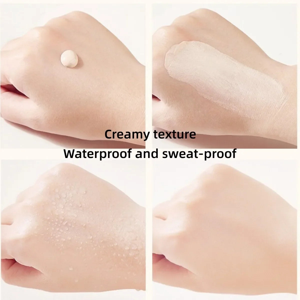 Liquid Foundation Cream Face Full Coverage Concealer Waterproof Contour Makeup Base Matte Oil-Control Whitening Cosmet