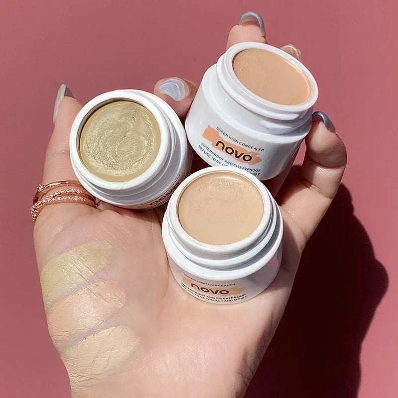 Concealer Facial Acne Marks Dark Circles Tattoos Powerful Professional Full Coverage Flawless Makeup Texture Foundation