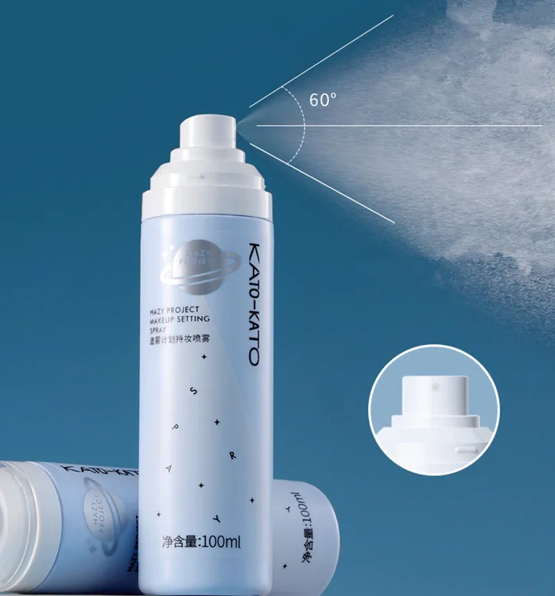 KATO Makeup Setting Spray Moisturizing Long Lasting Foundation Fixer SprayMatte Finishing Setting Spray Skin Cosmetic 100ml