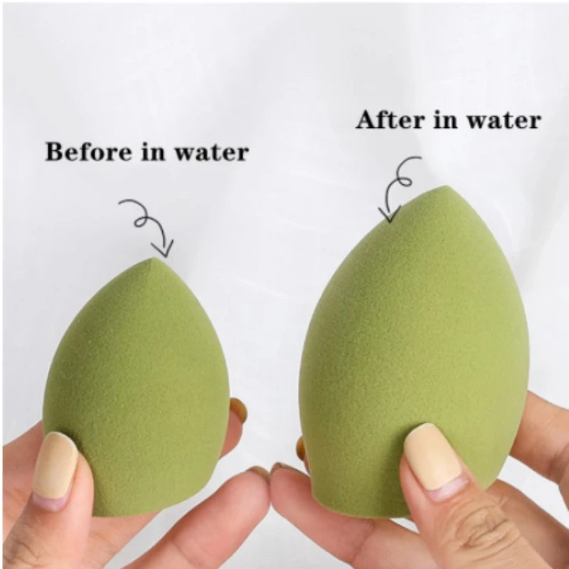 1/2/4pcs Makeup Sponge Cosmetic Puff Foundation Powder Makeup Blender Wet and Dry Beauty Sponge Women Make Up Tools Accessories