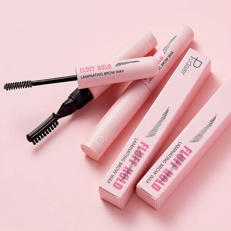 Pudaier Waterproof Eyebrow Styling Liquid Makeup Natural Lasting Eyebrow Enhancers Cream Professional 3D Wild Eye Brows Setting Gel Wax