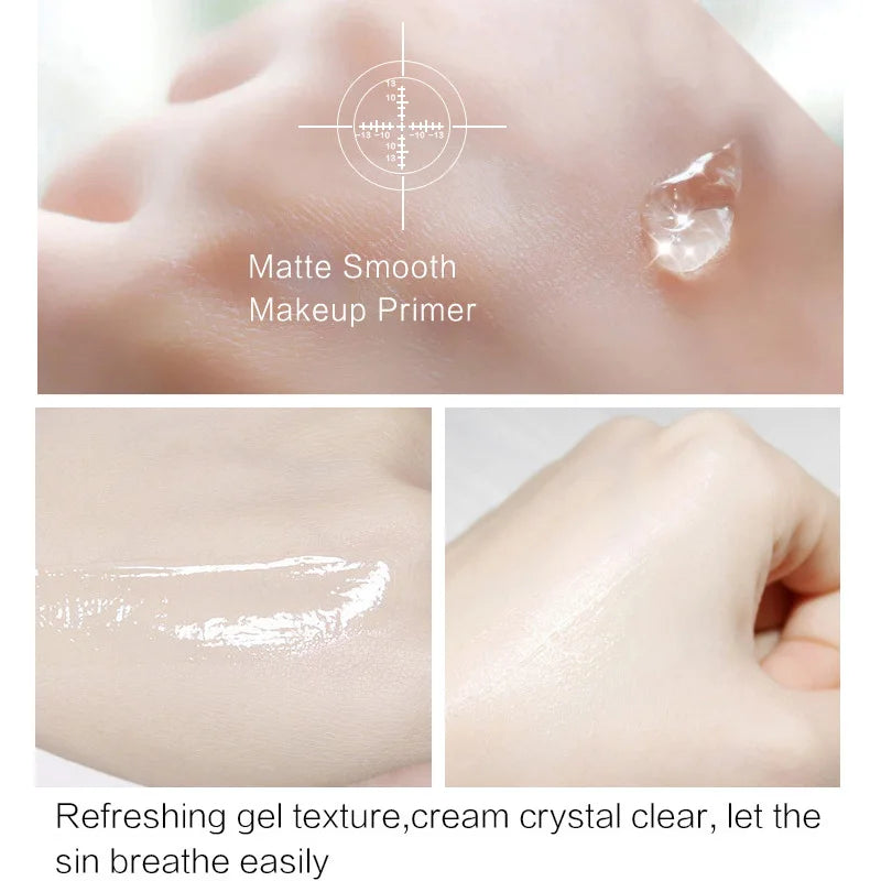 Primer Makeup Base Foundation Primer Cream Oil Control Invisible Pores Foundation Brightening & Moisturizing Base Makeup Women