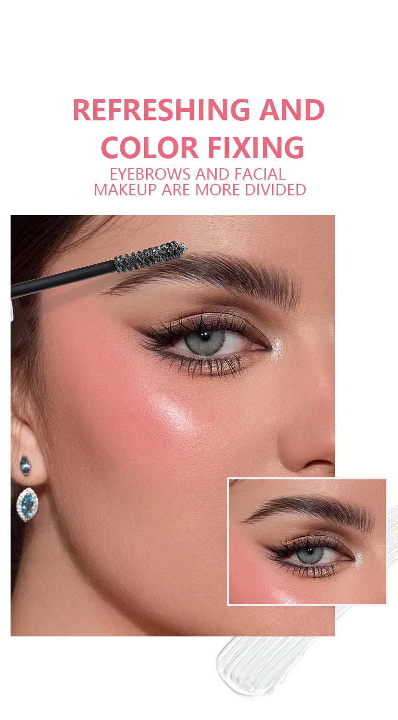 Pudaier Waterproof Eyebrow Styling Liquid Makeup Natural Lasting Eyebrow Enhancers Cream Professional 3D Wild Eye Brows Setting Gel Wax