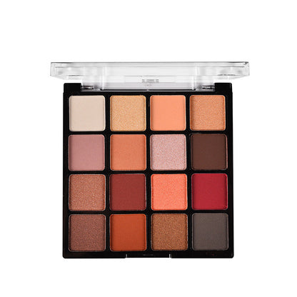 QIAOYAN 16 colors pearlescent eyeshadow palette