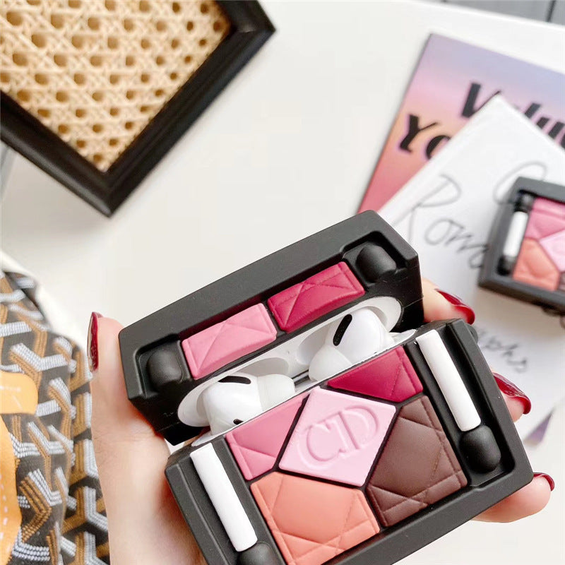 Stereo eye shadow headset case