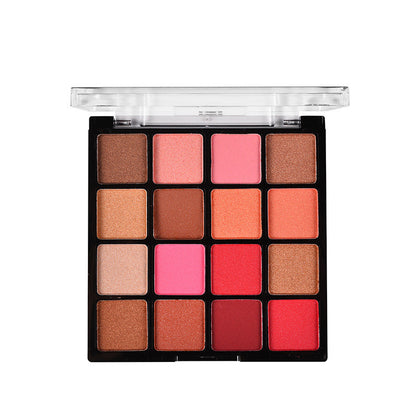 QIAOYAN 16 colors pearlescent eyeshadow palette