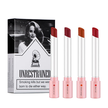Bean red Women's Matte Cigarette Tube Lipstick