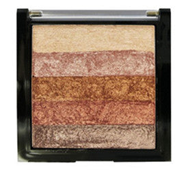 Odbozisa five color gradient palette bronzing not dizzydo peach Eyeshadow makeup female nude make-up makeup