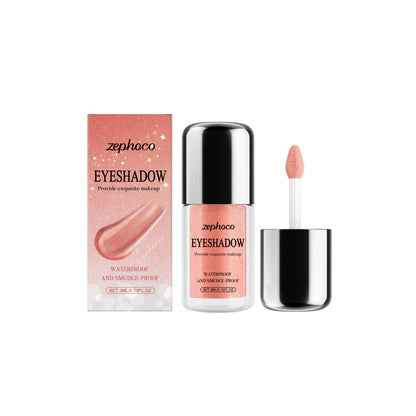 Glitter Peach Powder Liquid Eye Shadow