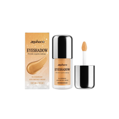 Glitter Peach Powder Liquid Eye Shadow