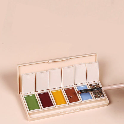 Cream Nail Polish Eye Shadow Bag