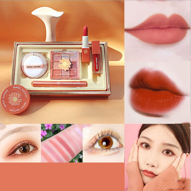 MAGIC NATION Makeup Combination Dream Country Flower Chaoyuexi 5-piece Set