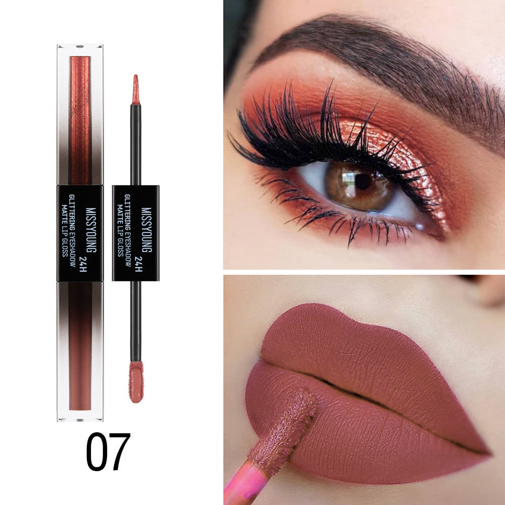 MISSYOUNG Double-ended Monochrome Eye Shadow And Lip Gloss