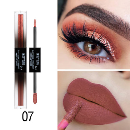 MISSYOUNG Double-ended Monochrome Eye Shadow And Lip Gloss