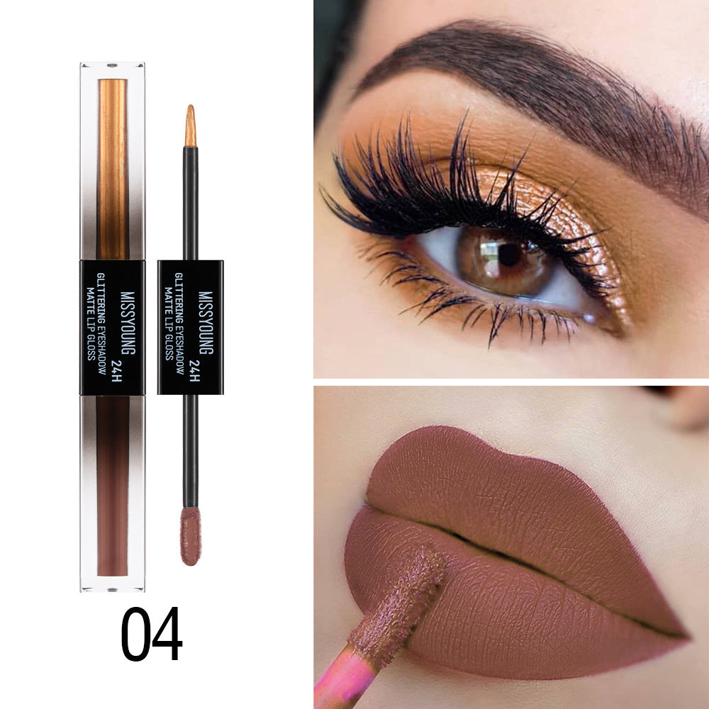 MISSYOUNG Double-ended Monochrome Eye Shadow And Lip Gloss