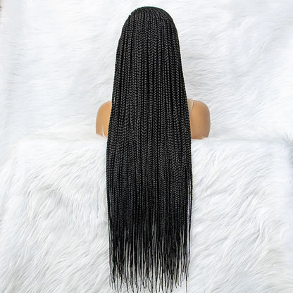 Synthetic Lace Front Wigs Braided Wigs 13x6 Lace Front Braids Wig Knotless Box Braids Wigs With Baby Hair for Women