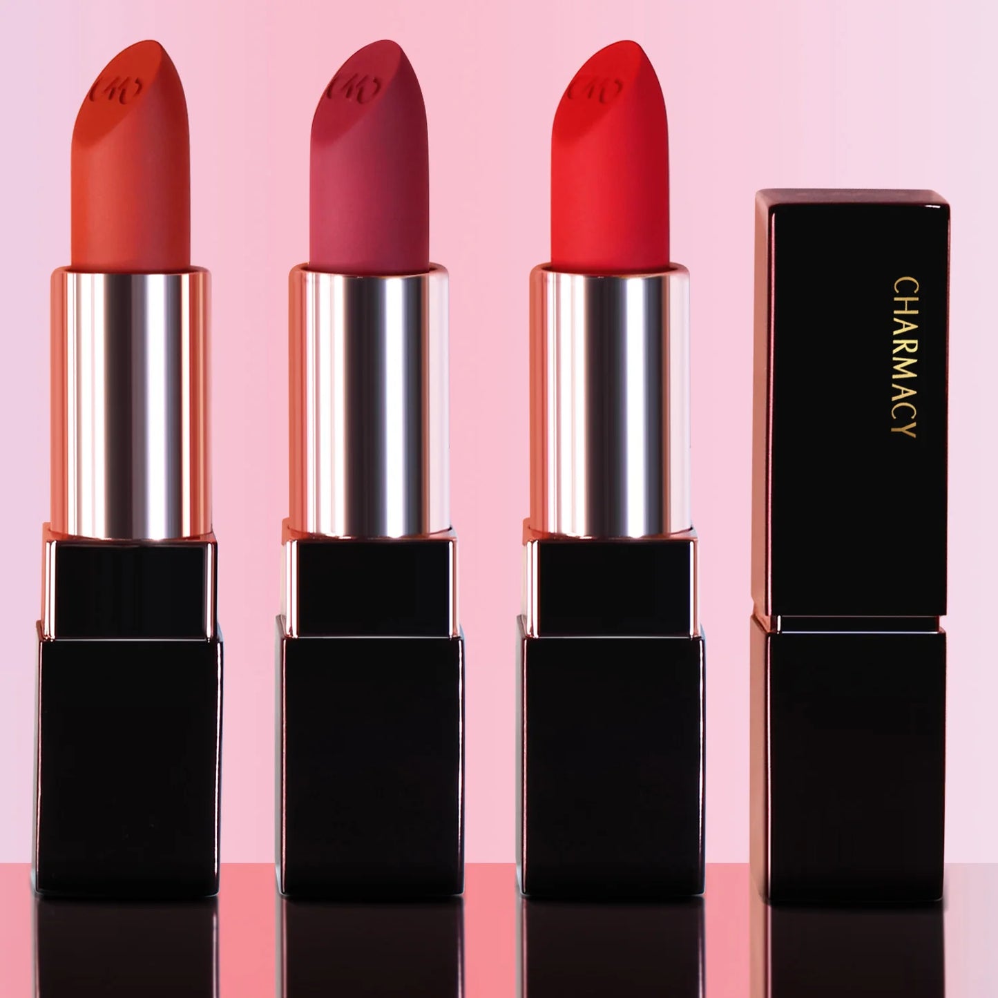 CHARMACY Matte Luxury Velvet Lipstick Waterproof Long-lasting High Quality Korean Cosmetics