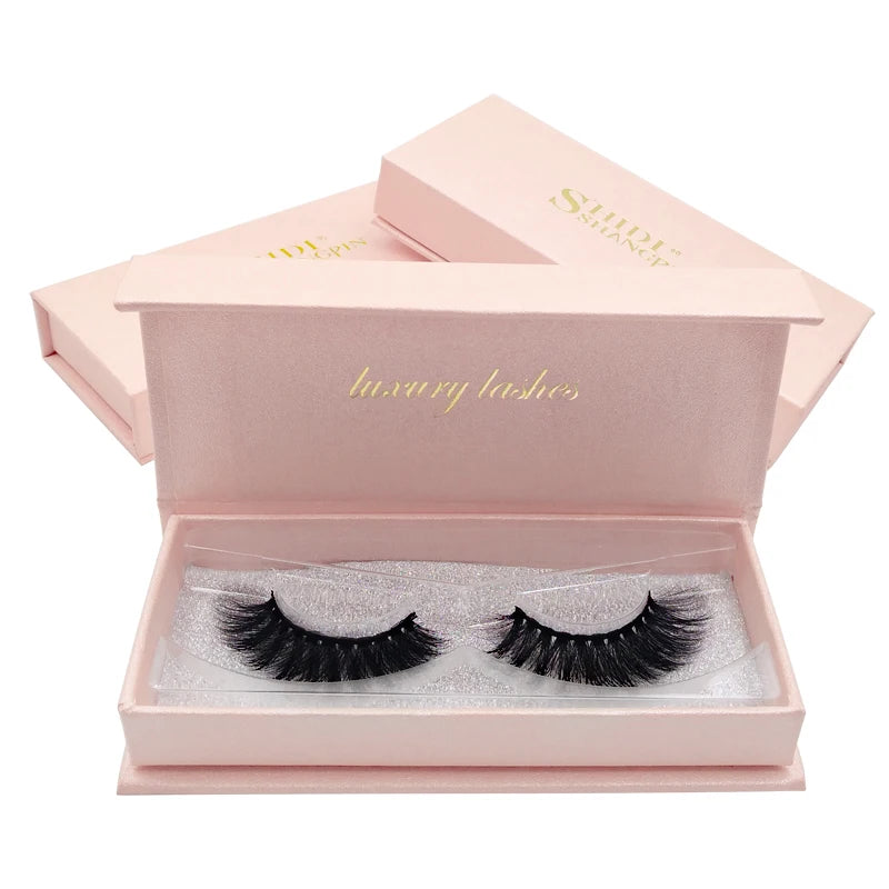 YSDO 1 Pair Mink Eyelashes Natural Long 3d Mink lashes Soft Fake Lashes Hand Made Makeup False Eyelash Dramatic Eyelashes Cilios