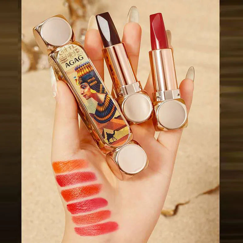 Queen's Scepter Makeup Set Air Cushion BB Cream Mascara Eyeliner Lipstick Lip Tint Make Up Kit Gift Box