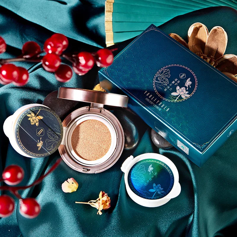 O'CHEAL Girl Skin Care BB Cream Mushroom Head Air Cushion Moisturizing Makeup Concealer Foundation Brightening Comestics CC Cream