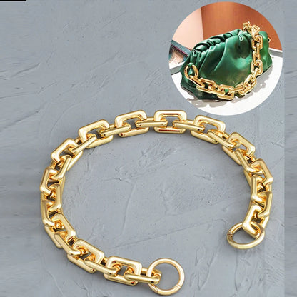 Luxurious Acrylic chain Women Handbag Summer bag shoulder cloud bag fashion simple chain underarm bag shoulder bag