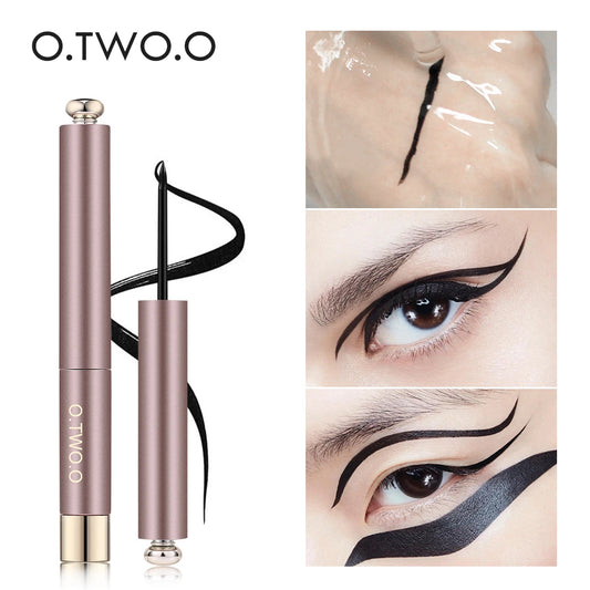 O.TWO.O Black Liquid Eyeliner Pen Pencil Beauty Cat Style Eye liner 24 Hours Long-lasting Waterproof Makeup Eye Cosmetic