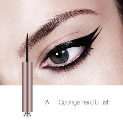 O.TWO.O Black Liquid Eyeliner Pen Pencil Beauty Cat Style Eye liner 24 Hours Long-lasting Waterproof Makeup Eye Cosmetic