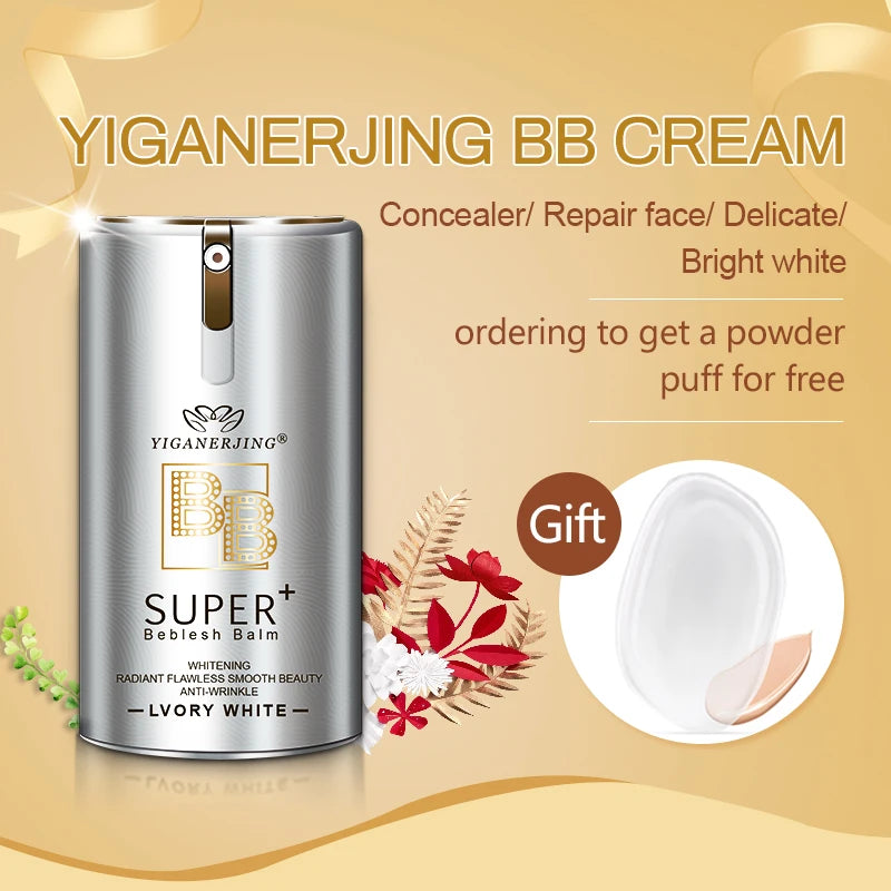 Gold Pink Balm BB Cream Professional Primer Concealer Sunscreen SPF30 PA++ Foundation Base Super Beblesh Makeup Perfect Cover