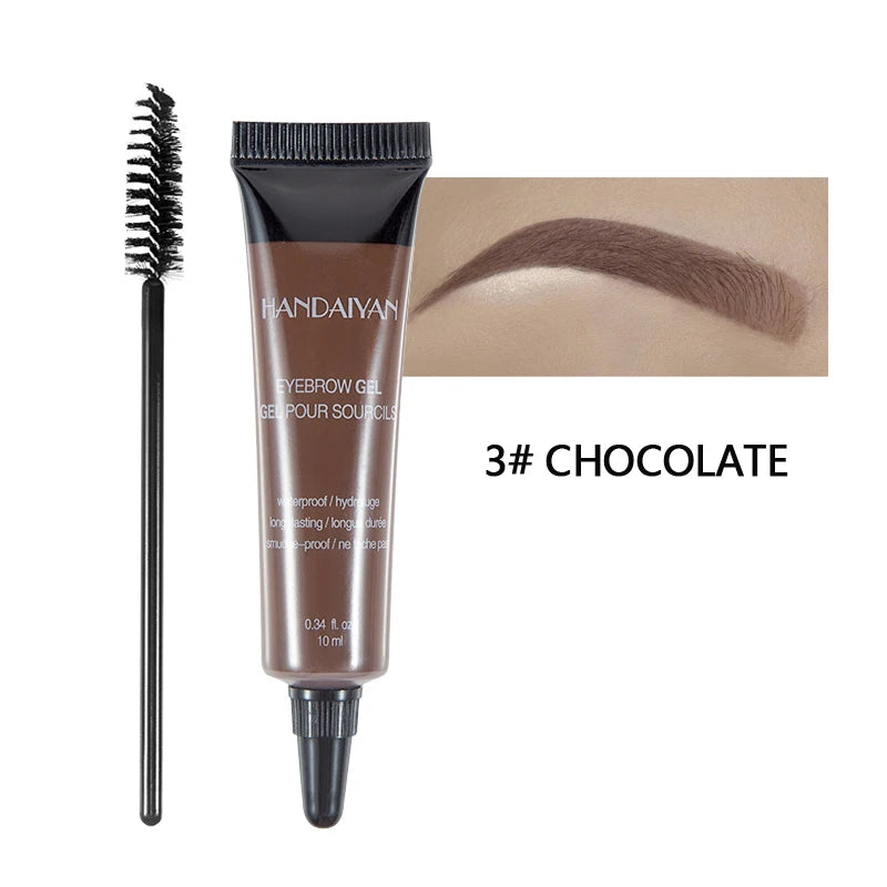 Pro Eyebrow Cream Gel Makeup Eyebrow Tattoo Pen Tint Long Lasting Waterproof Henna Eyebrow Gel cejas maquillaje