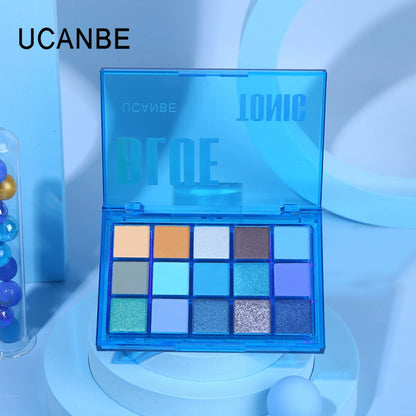 Ucanbe Multicolor Full Matte Play Makeup Rainbow Eye Shadow Plate