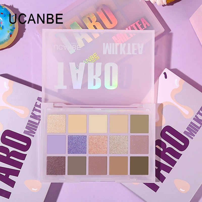 Ucanbe Multicolor Full Matte Play Makeup Rainbow Eye Shadow Plate