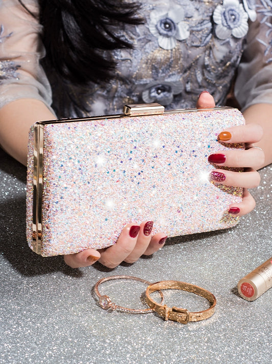Fashion Elegant Socialite Dress Leisure Chain Sequin Bag