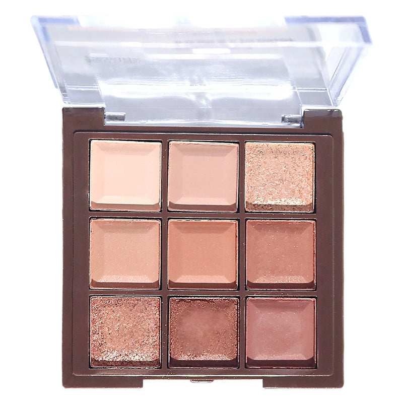 Chocolate Jiugongge Glitter Matte Nude Makeup Eye Shadow Platte