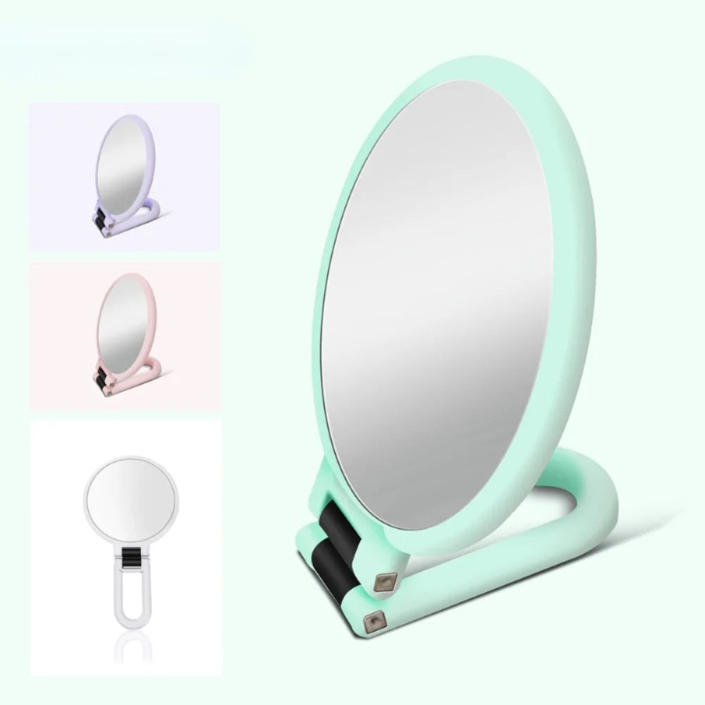 Magnifying 2/5/10/15X Makeup Mirror Double Sided Makeup Vanity Mirror Handheld Mirrors Hand Mirror Compact Mirror Cosmetic Tools