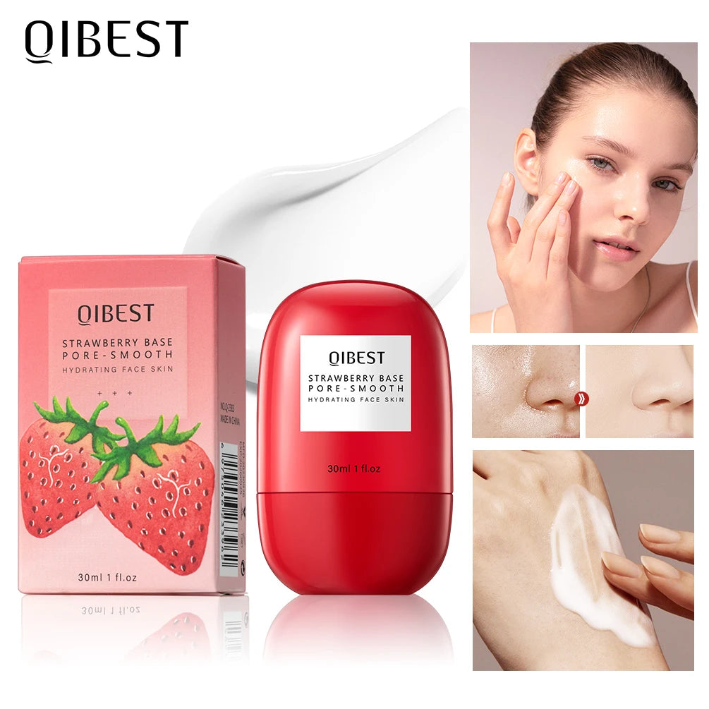 QIBEST Liquid Foundation Cream 30ml For Face High Coverage Makeup Base Oil Control Liquid Pie Foundation Primer Face Makeup New