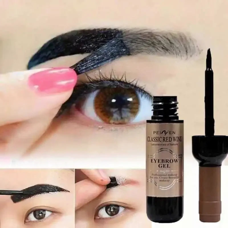 Peel Off Eye Makeup Permanent Eye Brow Tattoo Tint Long Lasting Waterproof Dye Eyebrow Gel Cream Make Up Cosmetics