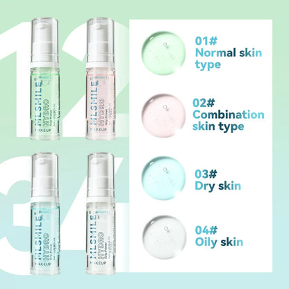 Hydrating Face Primer Makeup Gel Isolation Moisturizing Brightening Invisible Pore Gel-based Facial Makeup Transparent Cream 5ml