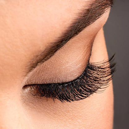Clavier Silk Eyelashes Professional Makeup Individual Clumps Of Eyelash Extension Naturally Softer Thick Long False Lash