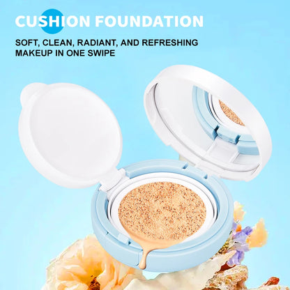 OCHEAL Whitening CC Air Cushion BB Cream Liquid Foundation Cream for Makeup Concealer Cushion for Face Make Up Cushion Compact