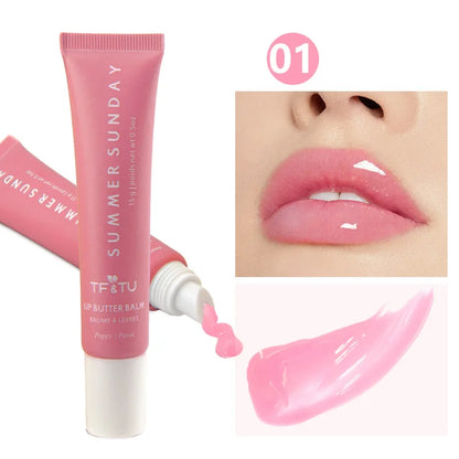 Lasting Lip Moisturizing Lip Balm Care 15ml Lip Balm Smoothing Lip Lines Nourishment Women Daily Care Makeup Korean Lipcare