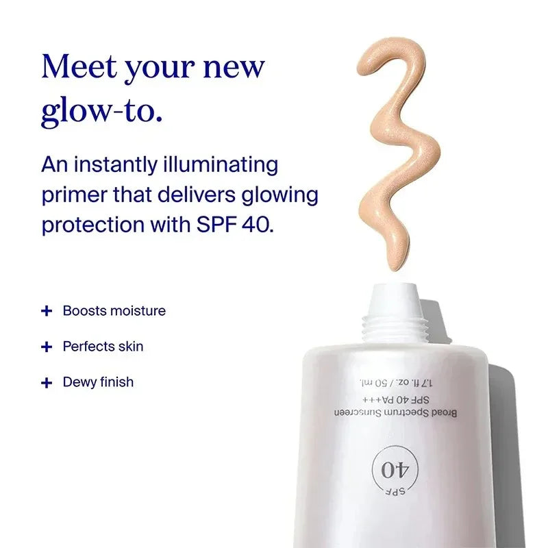 Facial Body Sunscreen SPF40 Brightening Face Protective Cream Oil-control Moisturizing Repairing Uv Protection Concealer 50ml