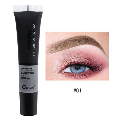 15-minute Semi Permanent Eyebrow Dye Tint Fast Gel Eyelash Kit Eyebrows Tint Dye Makeup Eyebrow Cream